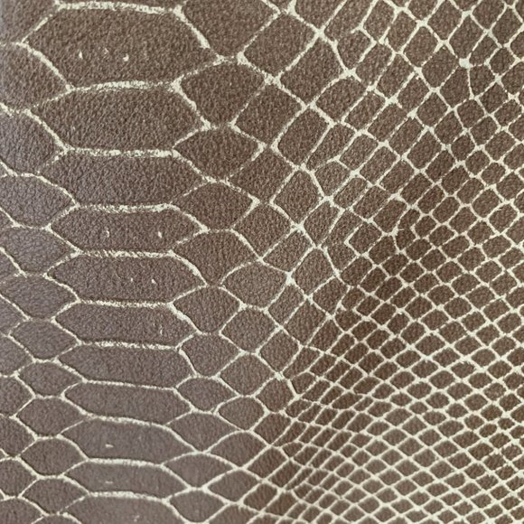 BCBGMAXAZRIA BCBG LEATHER JACKET BROWN - Picture 6 of 6